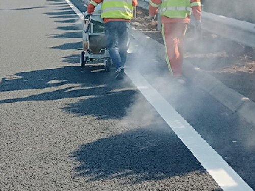 道路标线施工