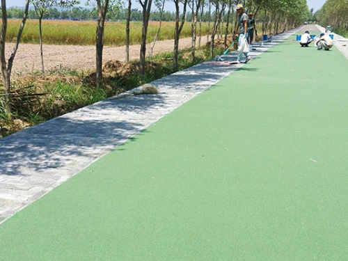 彩色防滑路面